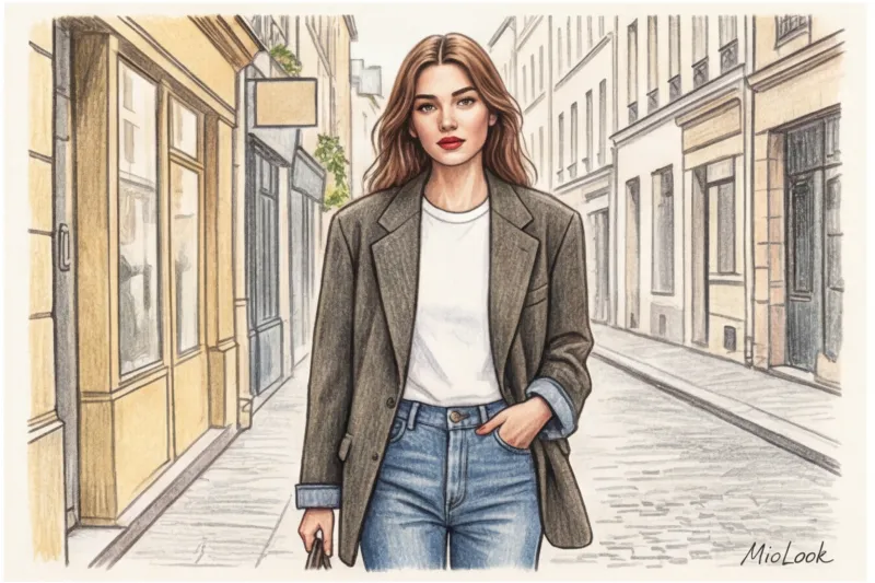 Макияж настоящей парижанки: красная помада и сияющая кожа без усилий - 6