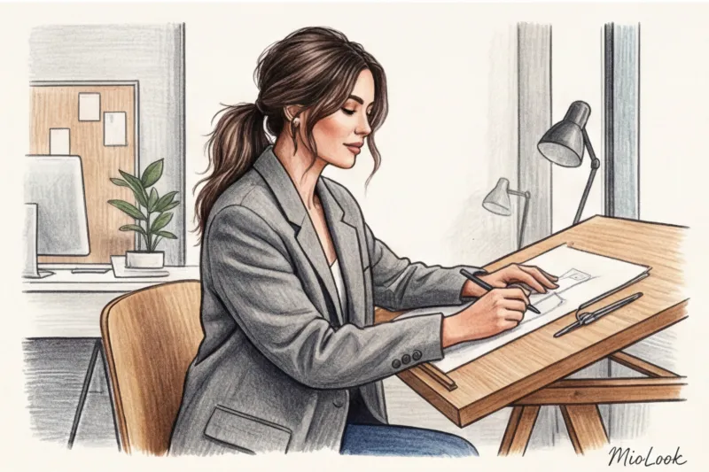 Прически для работы в креативной индустрии: стильно, но без лишних усилий - 8