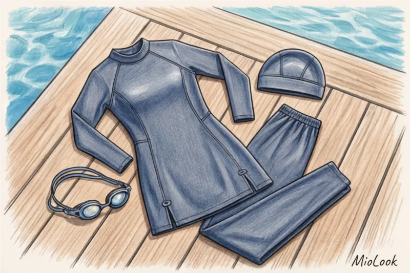 Спортивная скромная мода: комфортная и закрытая одежда для фитнеса - 6