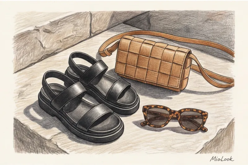 Летняя капсула для мамы в декрете: легкие и практичные образы на каждый день - 8