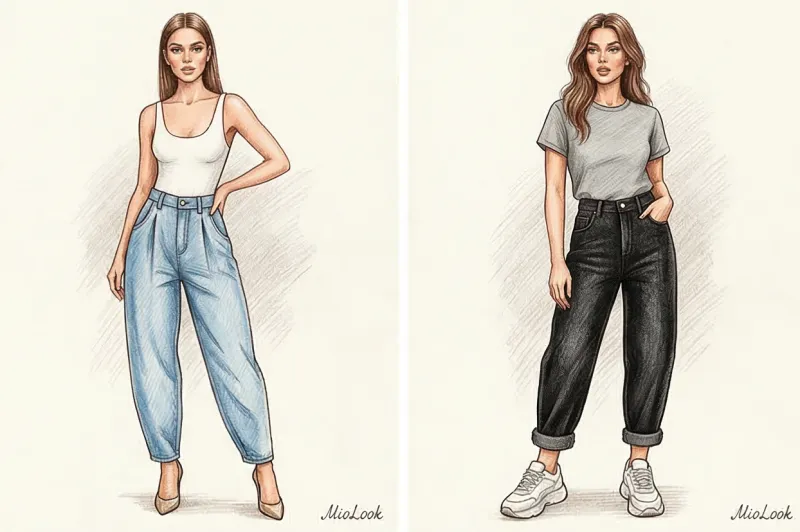 Джинсы-слоучи - 2