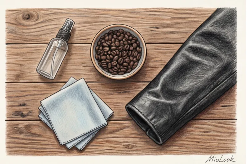 Как избавиться от запаха пота и сырости на кожаной куртке - 4