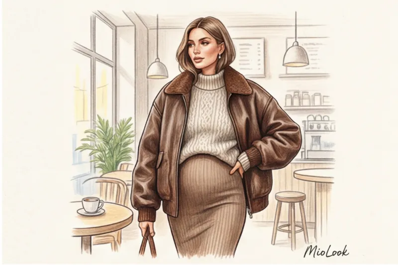 Демисезонная верхняя одежда для беременных: стильные куртки и пальто - 3