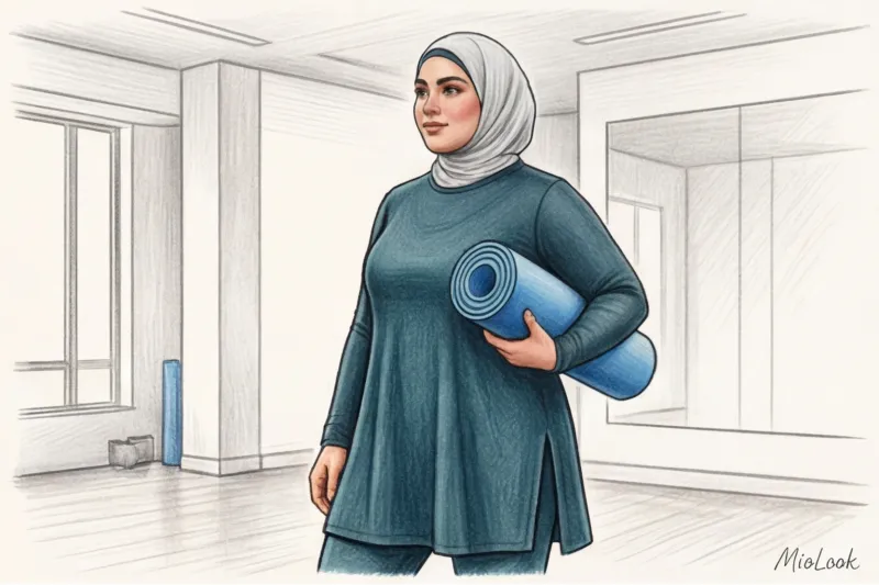 Спортивная одежда Plus Size для скромных девушек: комфорт и уверенность в себе - 2