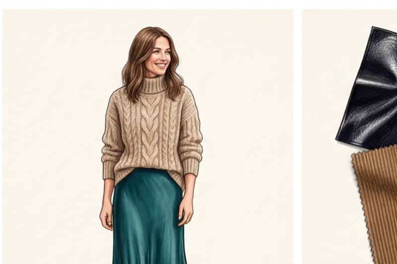 How to Create an Expensive Look: Combining Textures in Clothing