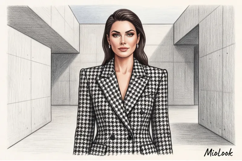 Принты и ткани по Кибби: от жесткого твида до летящего шелка - 2