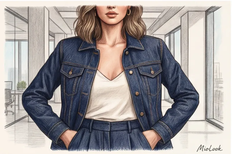 Модные джинсовые куртки: от оверсайза до кроп-моделей - 7