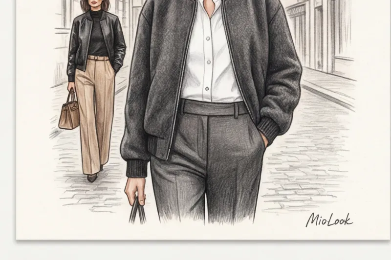 Женский бомбер: от спортивного стиля до кэжуал шика - 7