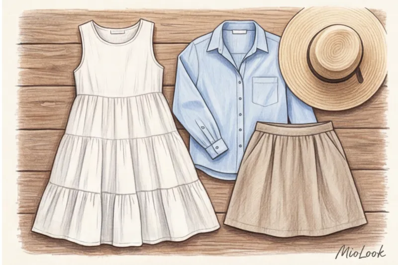 Летний гардероб без парникового эффекта: гид по льну, хлопку, вискозе и смесовым тканям - 3