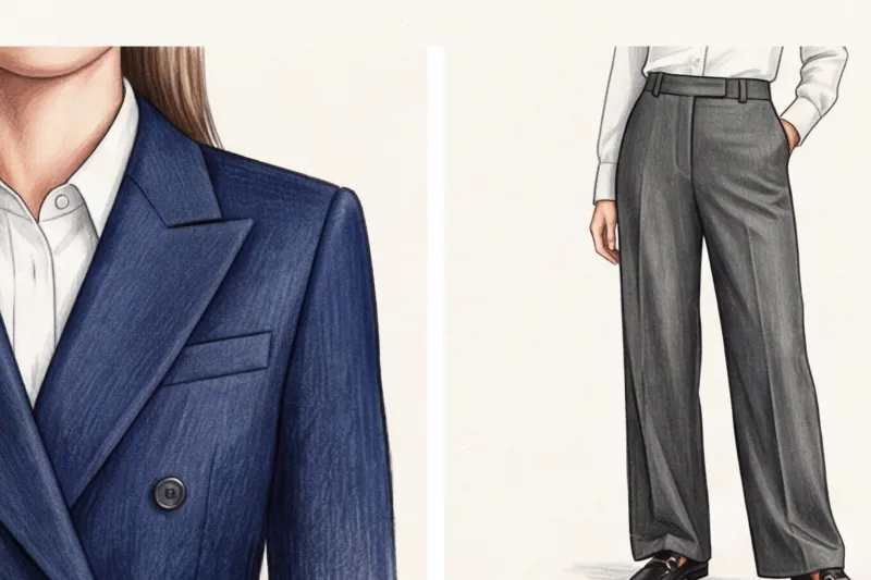 Женский брючный костюм: как выбрать идеальную посадку для работы - 2