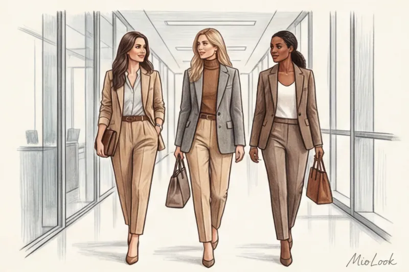 Бежевый, серый и коричневый в офисе: цвета мягкой силы и компромисса - 5