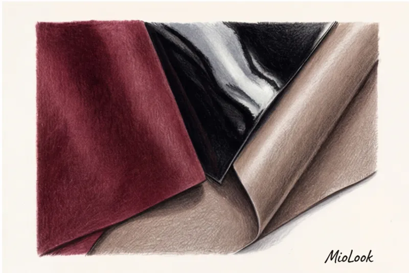 Замша, лак и гладкая кожа: как комбинировать разные фактуры - 9