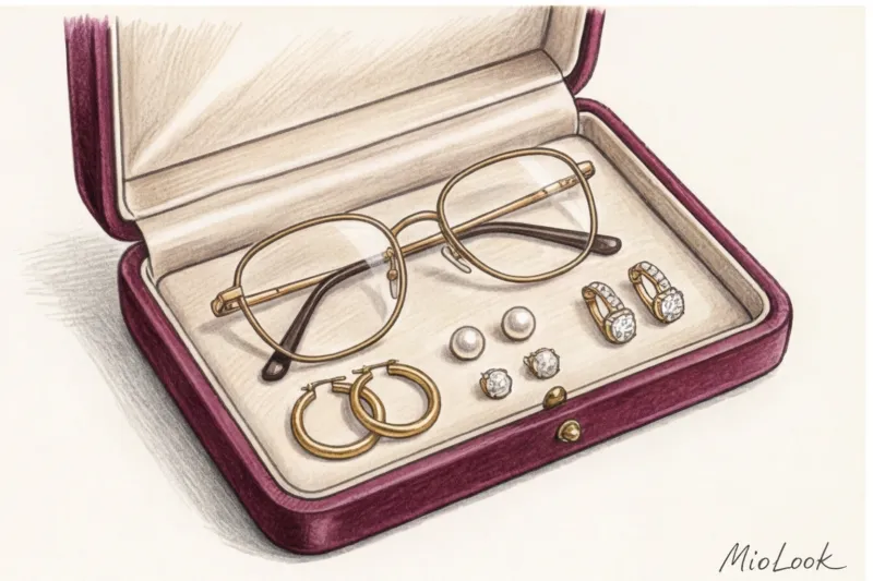 Очки и серьги: как правильно комбинировать аксессуары у лица - 7