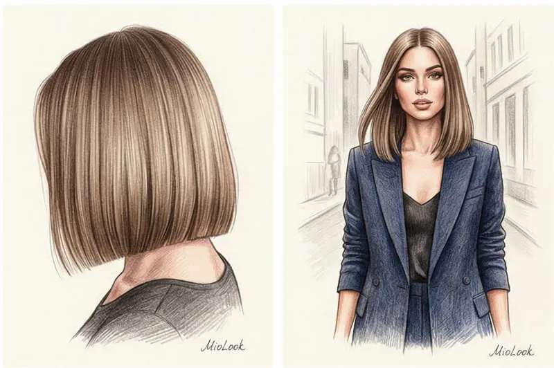 Long bob: what it is, types and styling methods