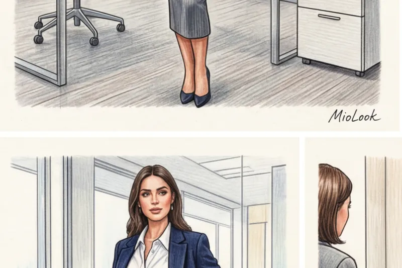 Лайфхаки: как адаптировать обычную офисную одежду под беременность - 4