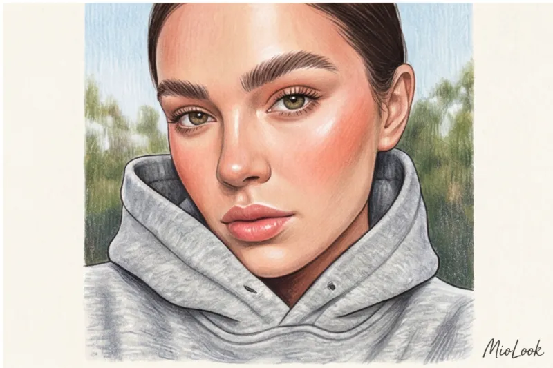 Макияж в стиле спорт-шик: как выглядеть свежо в худи и кроссовках - 9