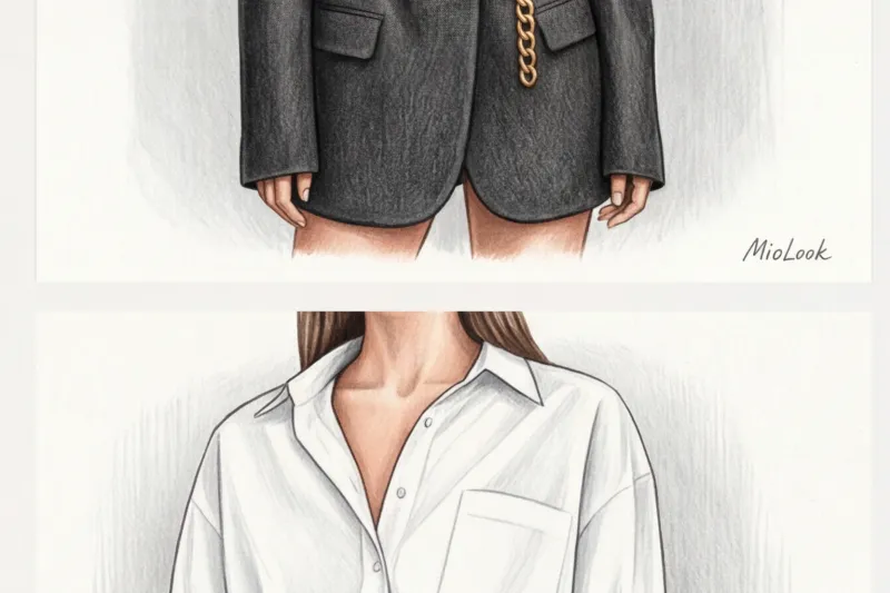 Ремень-цепочка: как носить металлические пояса - 4