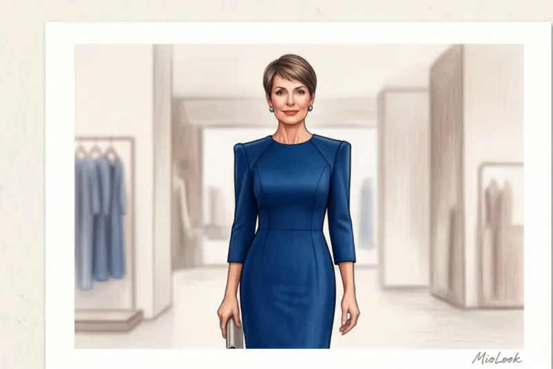 What to wear to a wedding for a 50-year-old woman: status looks