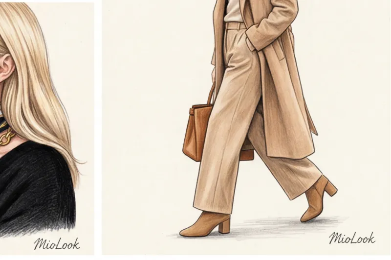 Монохромные образы и Тотал Блэк: как носить один цвет в зависимости от контрастности - 9