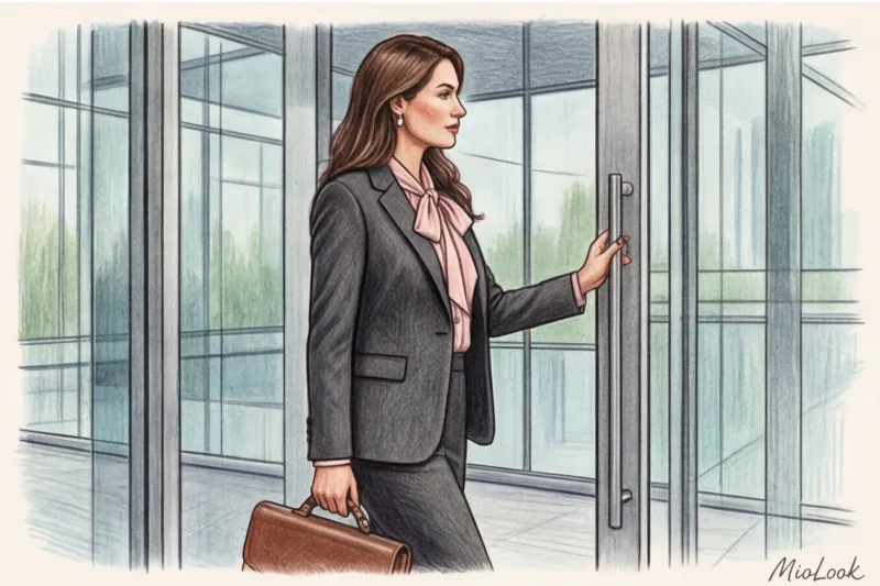 Офисный романтизм: элементы Coquette и Balletcore в деловом дресс-коде - 8