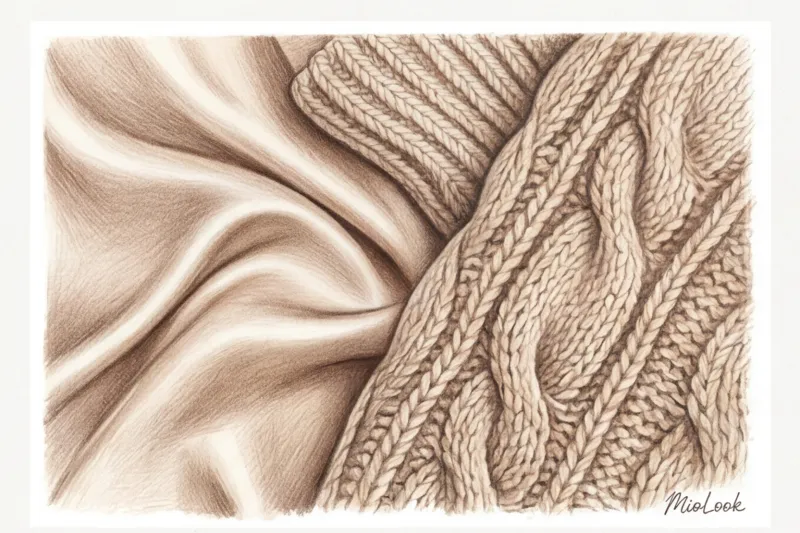 Платье-комбинация осенью и зимой: секреты теплых многослойных образов - 2