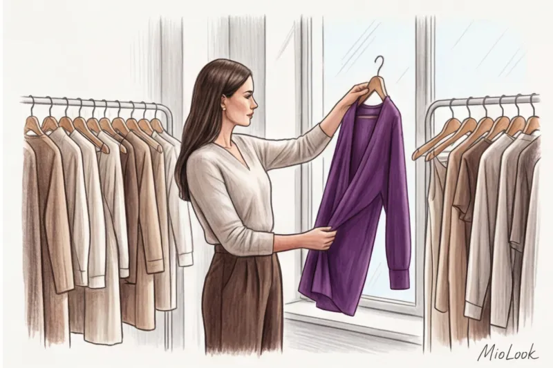 Фиолетовый и лиловый: мистические оттенки в повседневном стиле - 6