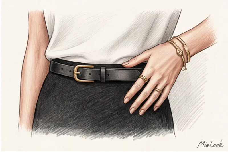 С чем должен сочетаться женский ремень в современном гардеробе - 3