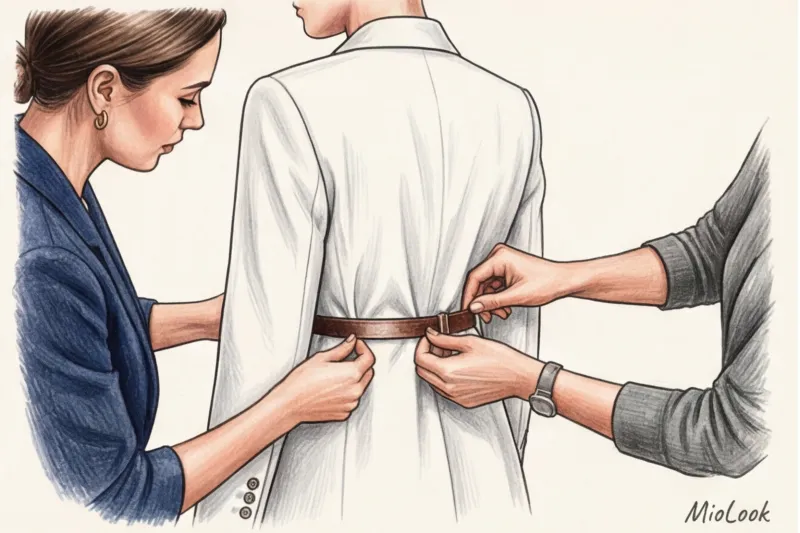 Ремень поверх жакета: как создать стильный силуэт - 4