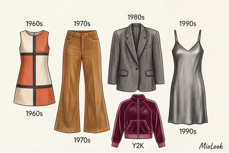 Fashion by Decade: From the 60s to Y2K and Current Trends