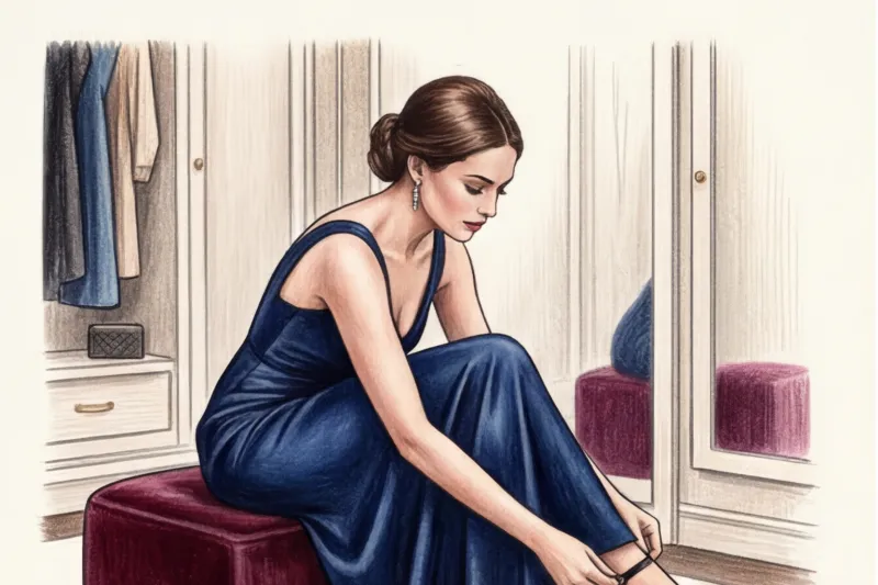 What Shoes to Wear with an Evening Dress: An Etiquette Guide