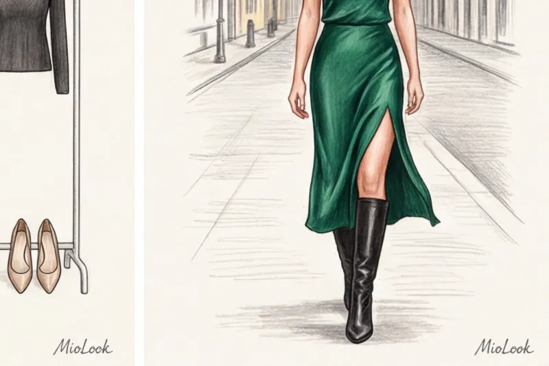 Как визуально удлинить ноги: правильные брюки, юбки и обувь - 9