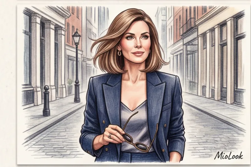 Стрижки и укладки, которые молодят после 40: подбираем под форму лица - 4