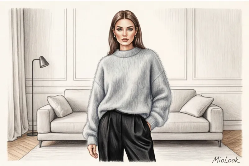 Мохер и ангора: правила ухода за пушистым трикотажем - 8