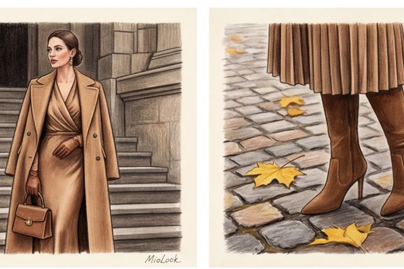 Осенний шик: образы для гостей на свадьбу осенью или весной - 5