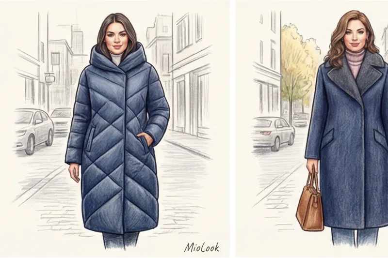 Верхняя одежда для полных женщин: фасоны, которые стройнят - 4