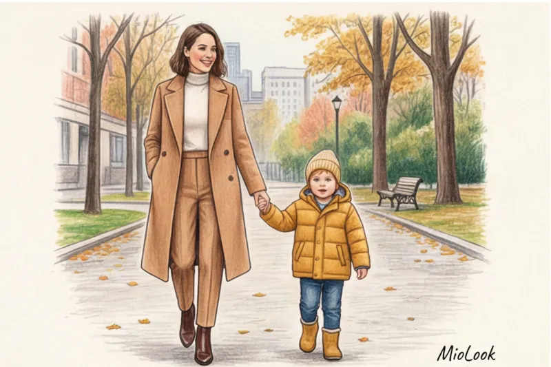 Family look for mom and baby: stylish and suitable for every day