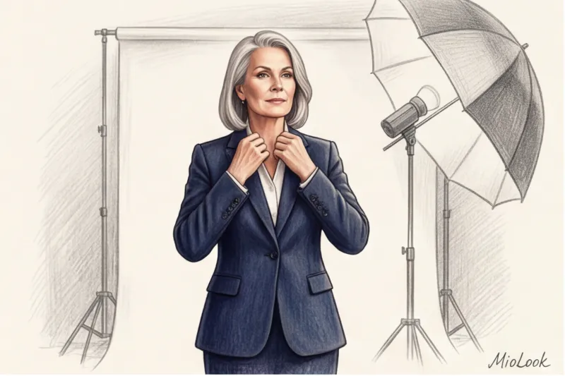 Business photoshoot for women over 40: style secrets