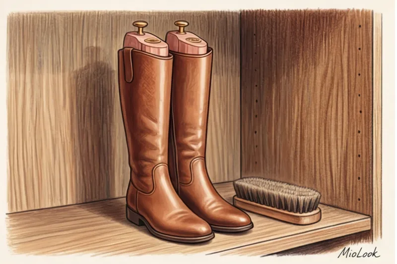 Правильное хранение кожаных вещей: готовим куртки и обувь к несезону - 4