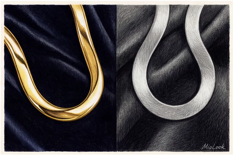 Украшения и аксессуары: выбор металла, камней и фактуры по уровню контрастности - 8