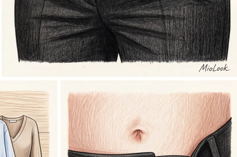 Лайфхаки: как адаптировать обычную офисную одежду под беременность - 6