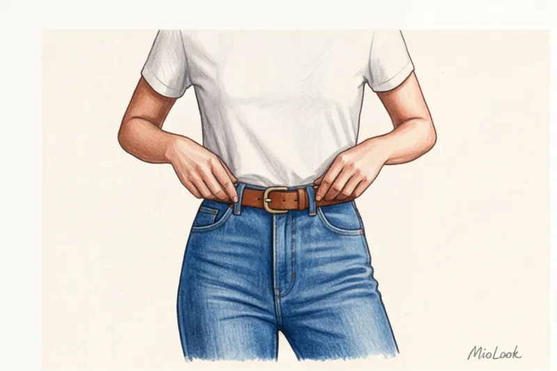 Який ремінь вибрати для джинсів жіночий: гід стиліста