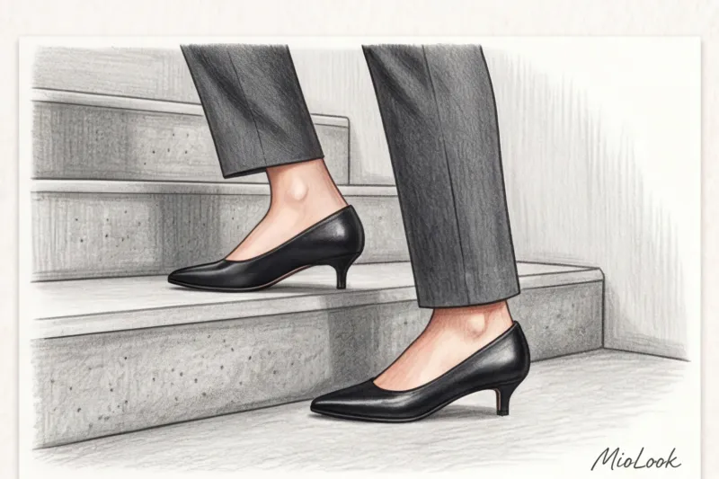 Обувь для офисных эстетик: слингбэки, киттен-хилл и туфли с острым мысом - 2