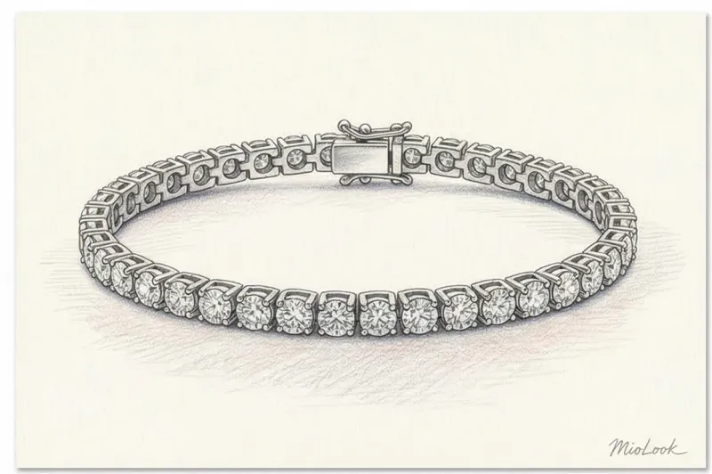 Tennis bracelet: what it is, its history, and what to wear it with