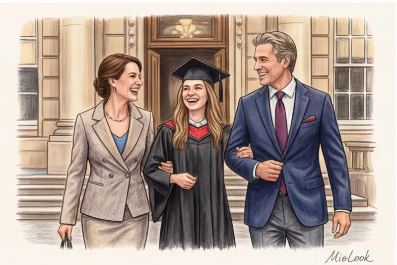 Образы на выпускной: стильный Family Look для родителей и ребенка - 7