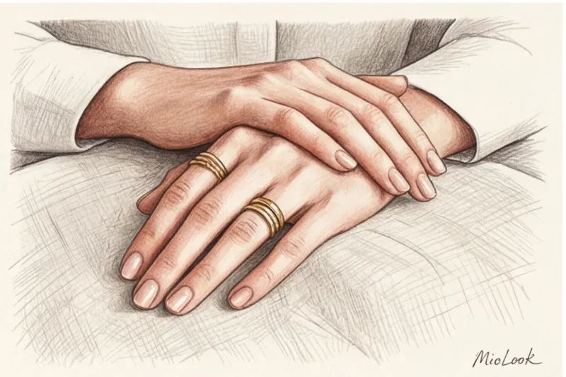 Как правильно сочетать кольца на руках: тренд на многослойность (stacking) - 7