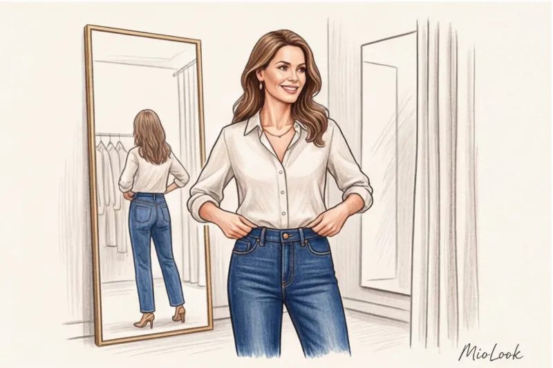 Джинсы для женщин элегантного возраста: как выглядеть стильно после 40 - 7