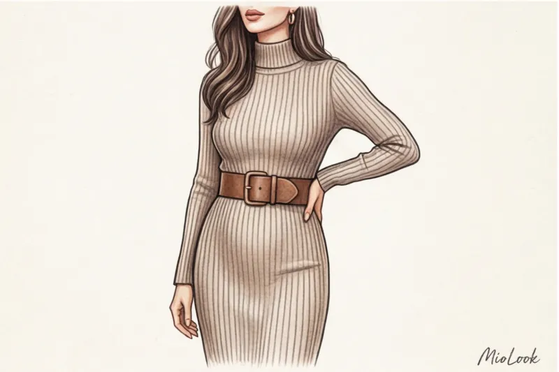 Зимняя капсула для будущих мам: тепло, уют и свобода движений - 7