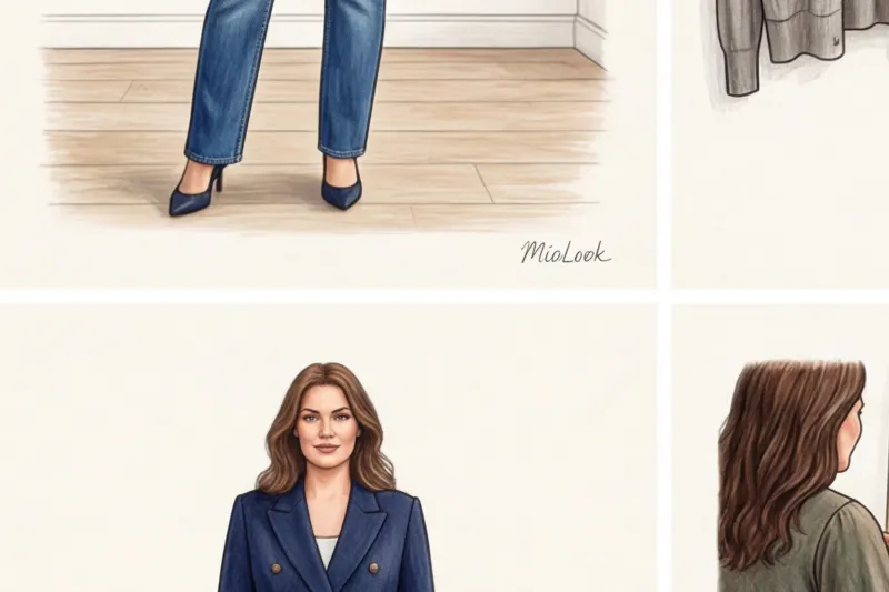 Базовый гардероб для полных женщин 40 лет: правила коррекции фигуры - 4