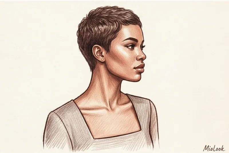 Прически под квадратный вырез: балансируем геометрию образа - 8