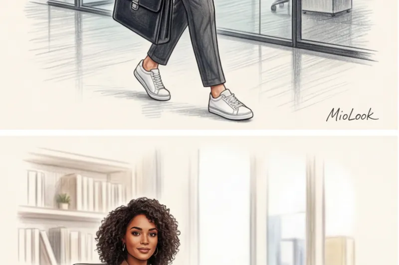 Кроссовки с деловым костюмом: правила стиля для современных профи - 4